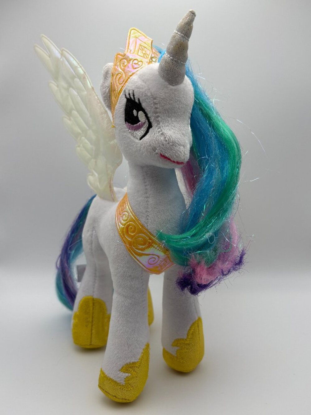 My Little Pony (MLP) Princess Celestia TY Sparkle Plush 9in 2017 (SKU: 812TO)